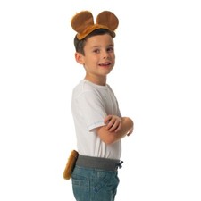 Kids Bear Costume Ears & Tail