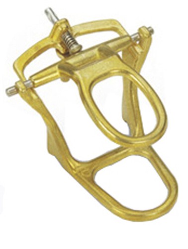 Brass articulator high arch - brass,