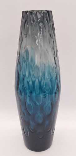 Large blue grey - tone, glass