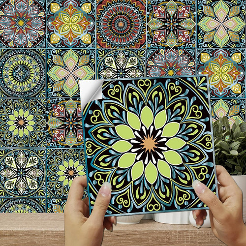 24pcs tile stickers - tile,