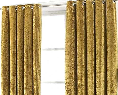 Crushed velvet curtains 54 - crushed,