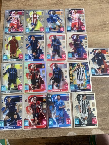 Topps match attax chrome - match,
