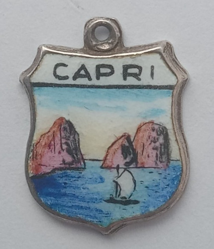 Vintage silver bracelet charm - vintage,