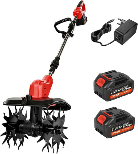 Cordless tiller cultivator - tiller, for