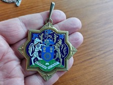 LARGE WW2 ERA SOLID SILVER