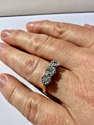 9ct yellow gold and - 9ct,