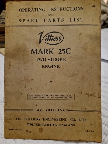 Villiers mark 25c - mark, two-stroke