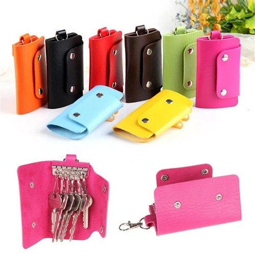 Unisex leather key holder - unisex,
