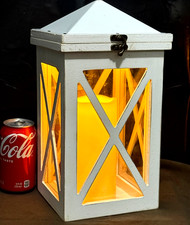 14 in. x 7 in. Wood and Metal