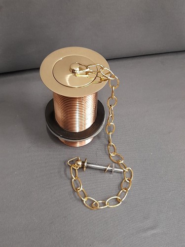 Brass bathroom basin unslotted - basin,