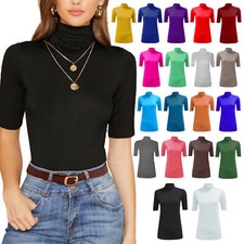 Womens Ladies Turtle Polo Roll