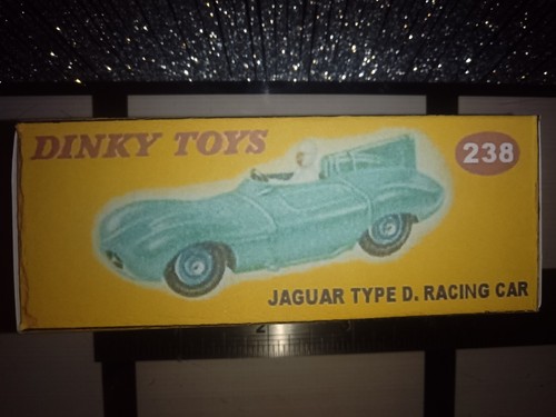 Dinky no238 jaguar type - type, d-