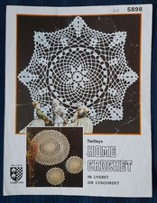 Twilleys Home Crochet Pattern 5898. Lysbet Or Lyscordet. 