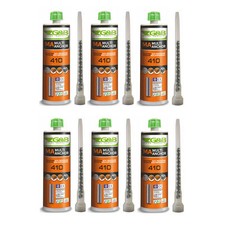 G&B Chemical Polyester Anchor Fixing Resin 6 x 410ml