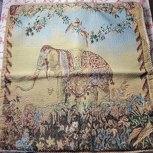 Elephant french tapestry - elephant,