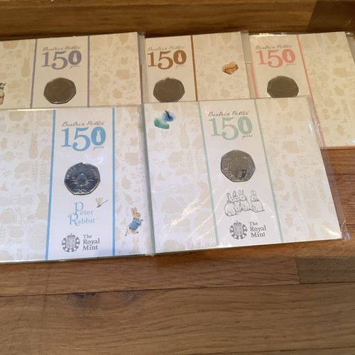 Beatrix potter 2016 all coins - 2016,