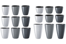 Round tall plant pots elegant - tall,