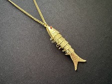 Vintage Articulated Fish