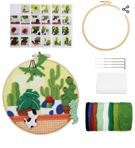 Bdkmms diy needle felting - bdkmms,