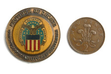 US DEFENCE LOGISTICS AGENCY challenge coin, older style 'PROVIDER OF CHOICE'