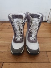 Kids Girl's  Cream Grey Synthetic Fabrics Lacedup Mountain Warehouse Midcalf...