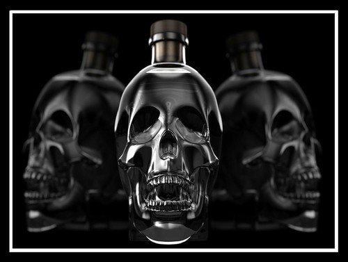 Crystal head vodka retro - crystal,