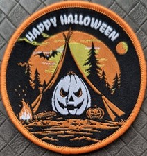 10 Happy Halloween badge Guide Guiding Scout patch patches badges scary ghost