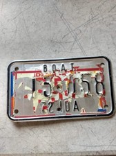 1972 Idaho Boat license plate