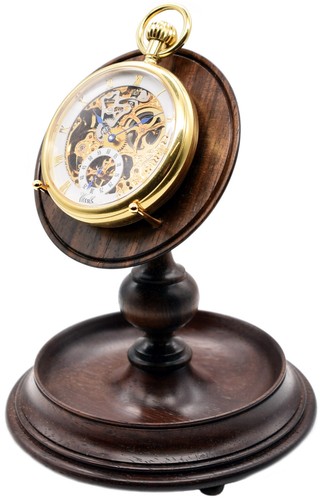Rosewood pocket watch stand - rosewood,
