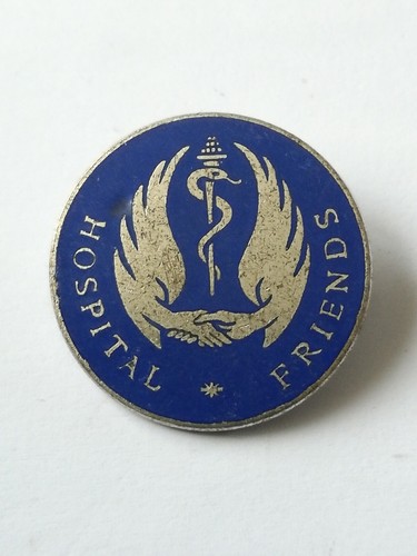 Hospital friends old enamel - old,