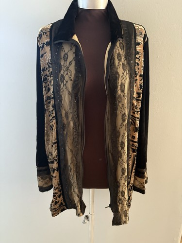 Coldwater creek velvet burnout - velvet,
