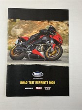 Buell Motorcycle Road Test Reprints 2005 for Firebolt XB12R and XB9SX City X