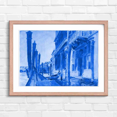 Venetian canal artistry with - venetian,