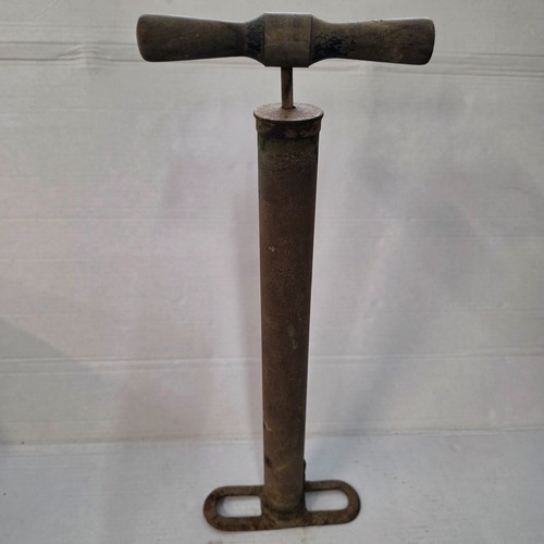 Antique bike tire inflator - tire,