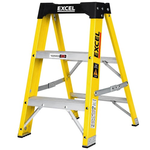 Tread fibreglass step ladder - 3,