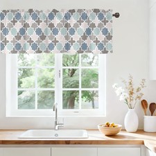 Moroccan Geometric Valance for