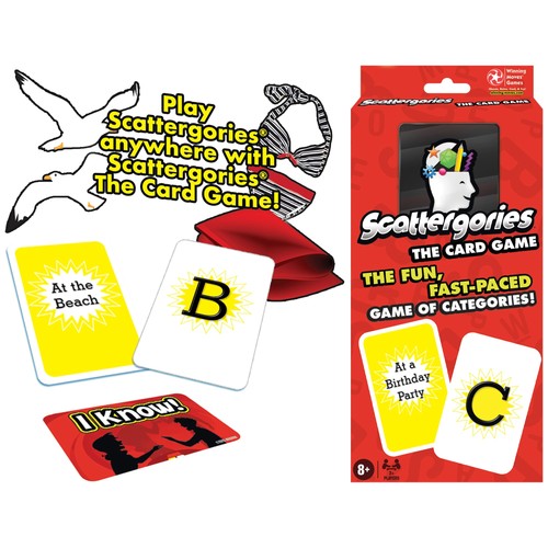 Scattergories the card games - scattergories,