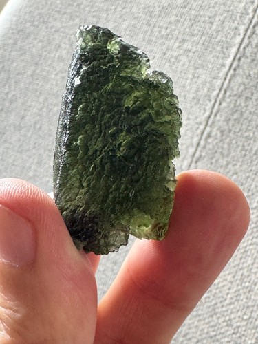 Genuine moldavite large - genuine,