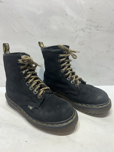 Vintage martens black suede - vintage,