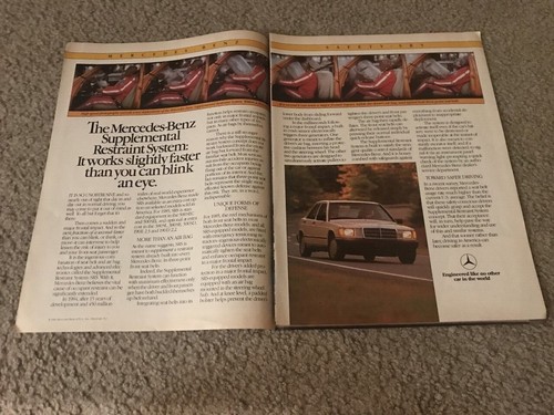 Vintage 1985 mercedes benz - vintage, mercedes-benz