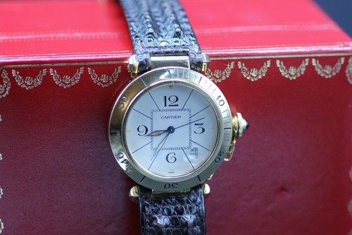 Cartier gold automatic - cartier.,
