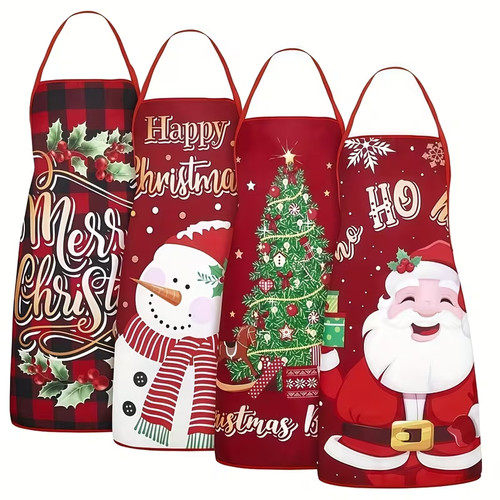 Christmas apron santa - christmas,