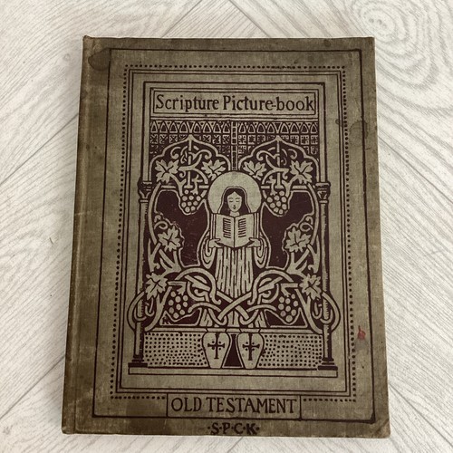 Antique scripture picture book - antique, picture-book