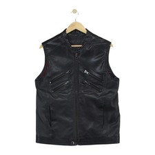 Yogo Lamb Leather Vest Jacket