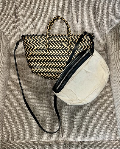 Zara black beige - black,
