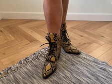 Chloe women yellow python - chloe,,