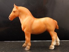 Vintage 1976 Breyer Chestnut Belgian Draft Work Horse #5055 - Stablemate Scale 