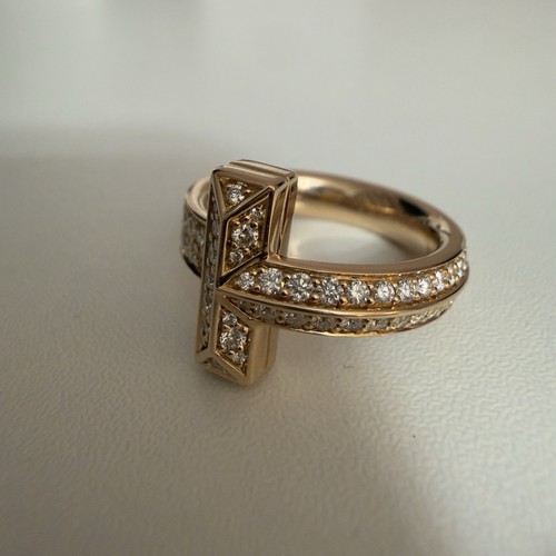 Auth tiffany 18ct rose - 18ct,