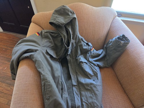 German army parka - german, liner
