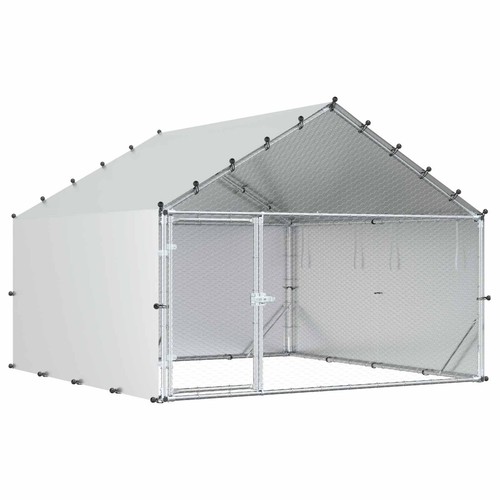 Chicken coop with roof - with,